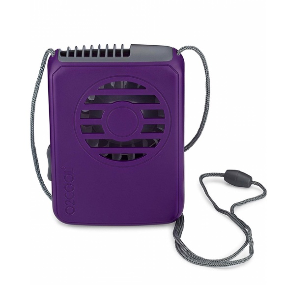 Jewelry - Grape Purple Battery Operated Fan Necklace